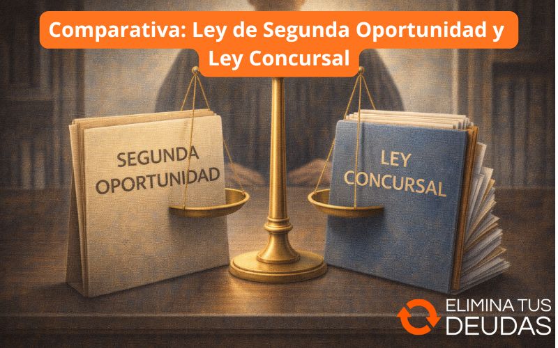 Comparativa: Ley de Segunda Oportunidad y Ley Concursal