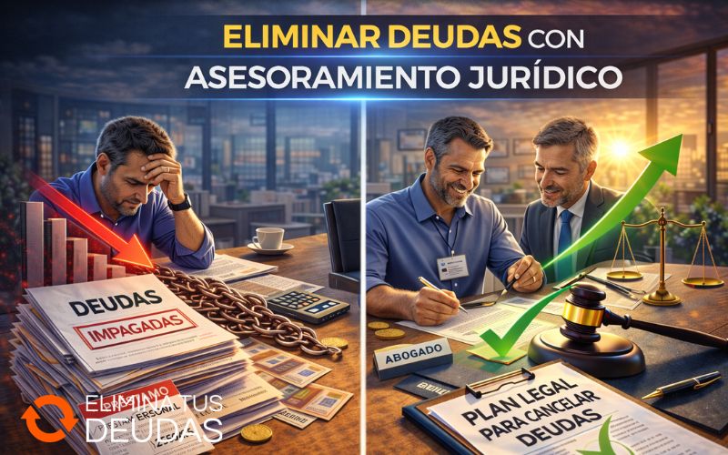 Eliminar deudas con asesoramiento jurídico