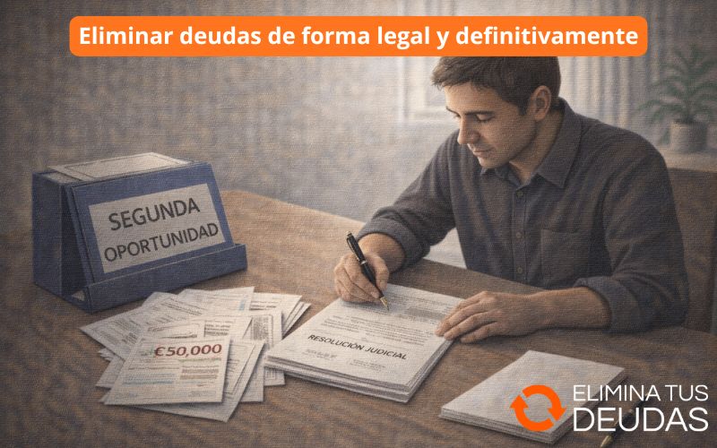 Eliminar deudas de forma legal y definitivamente