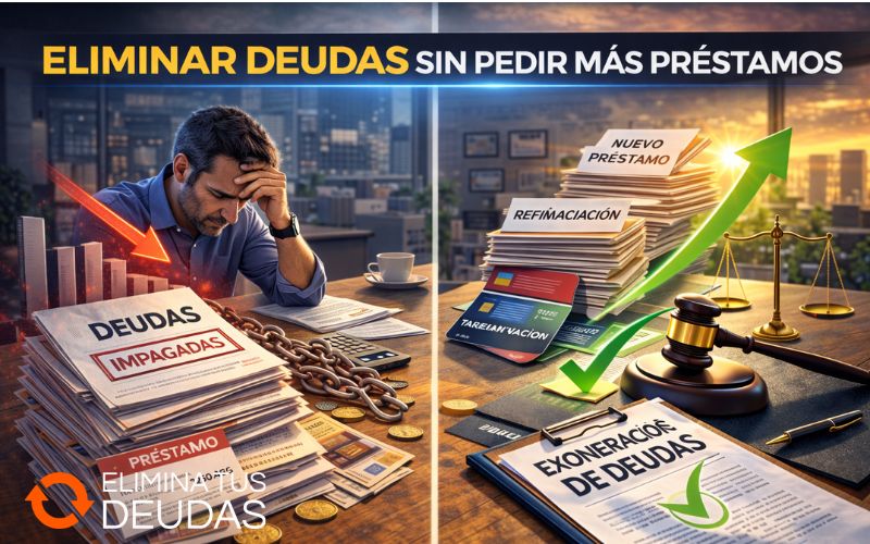 Eliminar deudas sin pedir más préstamos