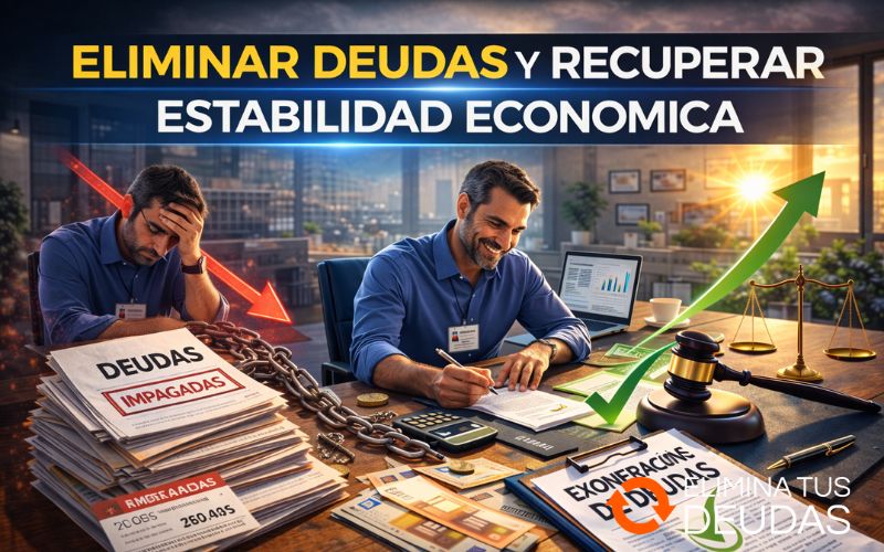 Eliminar deudas y recuperar estabilidad económica