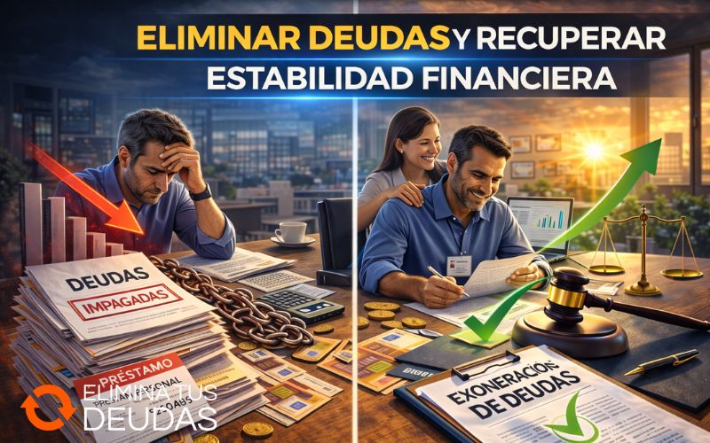 Eliminar deudas y recuperar estabilidad financiera