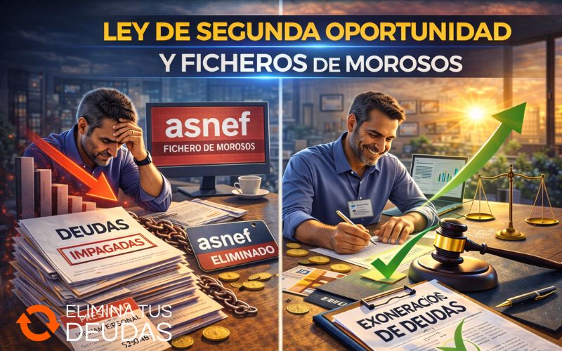 Ley de Segunda Oportunidad y ficheros de morosos