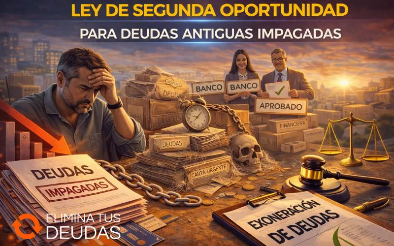 segunda oportunidad deudas antiguas