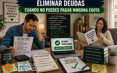 Eliminar deudas cuando no puedes pagar ninguna cuota
