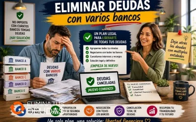 Eliminar deudas con varios bancos