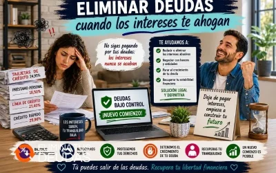 Eliminar deudas cuando los intereses te ahogan