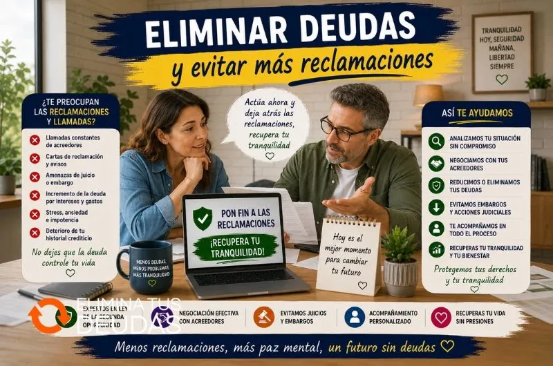 evitar reclamaciones deudas