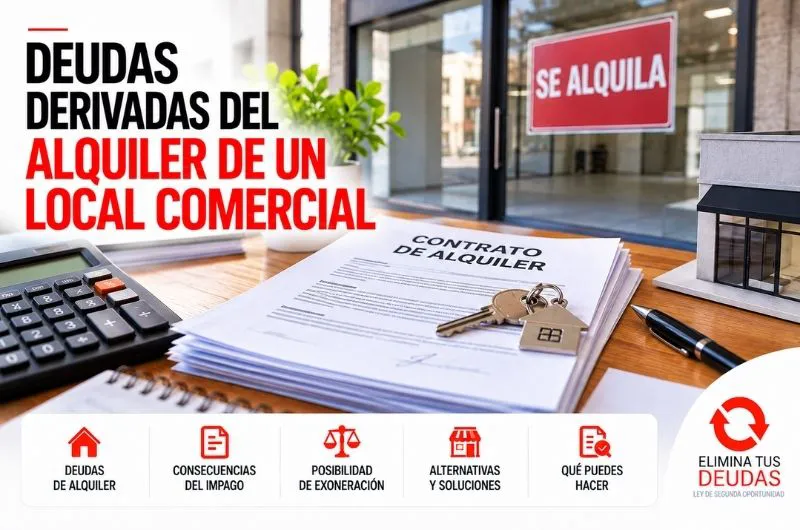 deuda alquiler local negocio