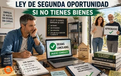 Ley de Segunda Oportunidad si no tienes bienes