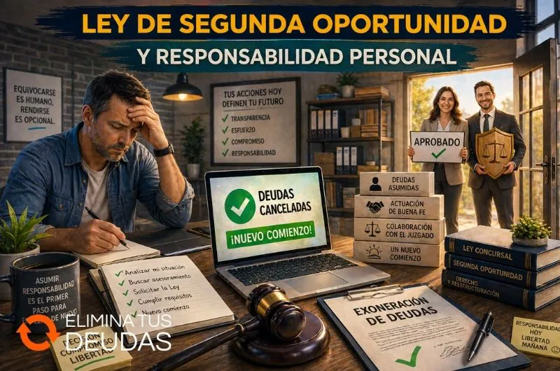 Ley de Segunda Oportunidad y responsabilidad personal