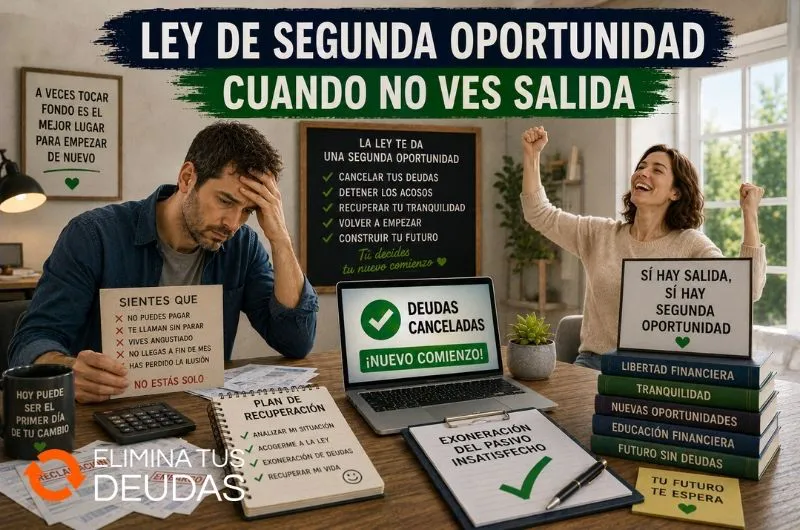 Ley de Segunda Oportunidad cuando no ves salida