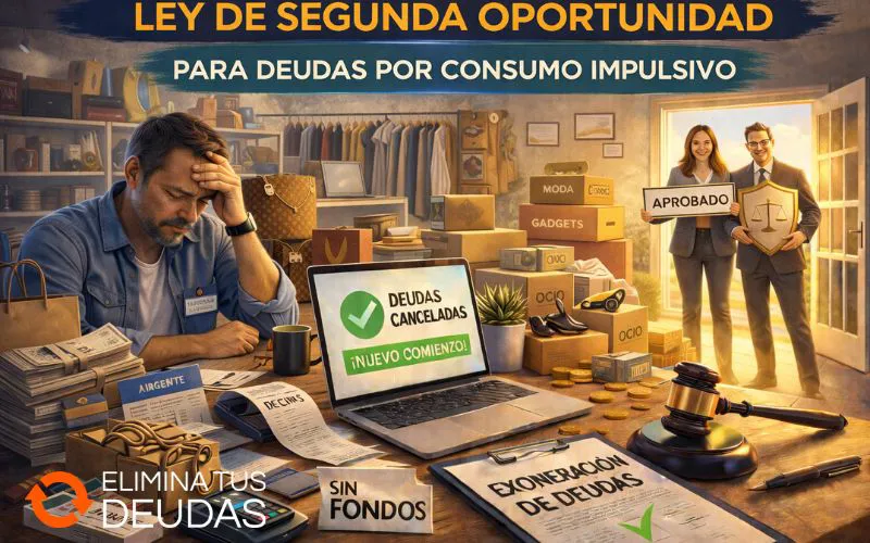 Ley de Segunda Oportunidad para deudas por consumo impulsivo