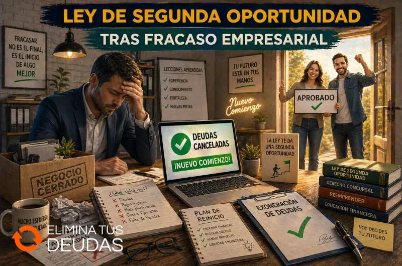 segunda oportunidad fracaso empresarial