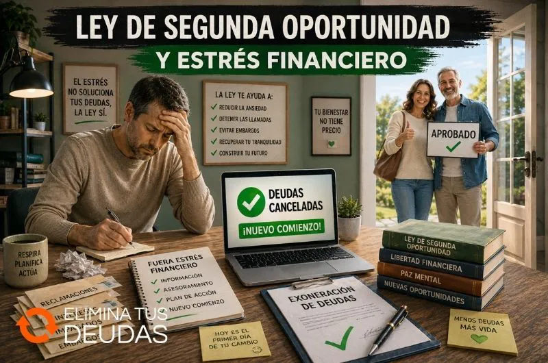 LeySegundaOportunidad segunda oportunidad estrés financiero
