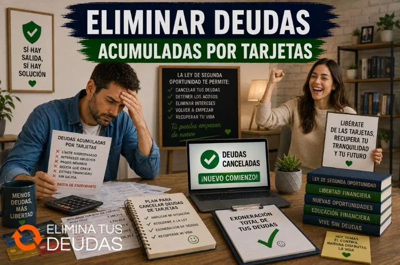 LeySegundaOportunidad eliminar deudas tarjetas crédito