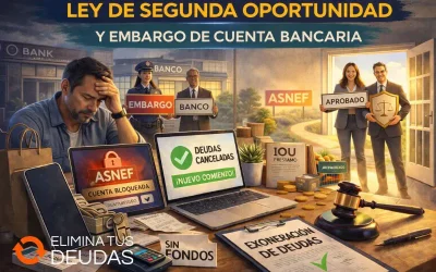 Ley de Segunda Oportunidad y embargo de cuenta bancaria