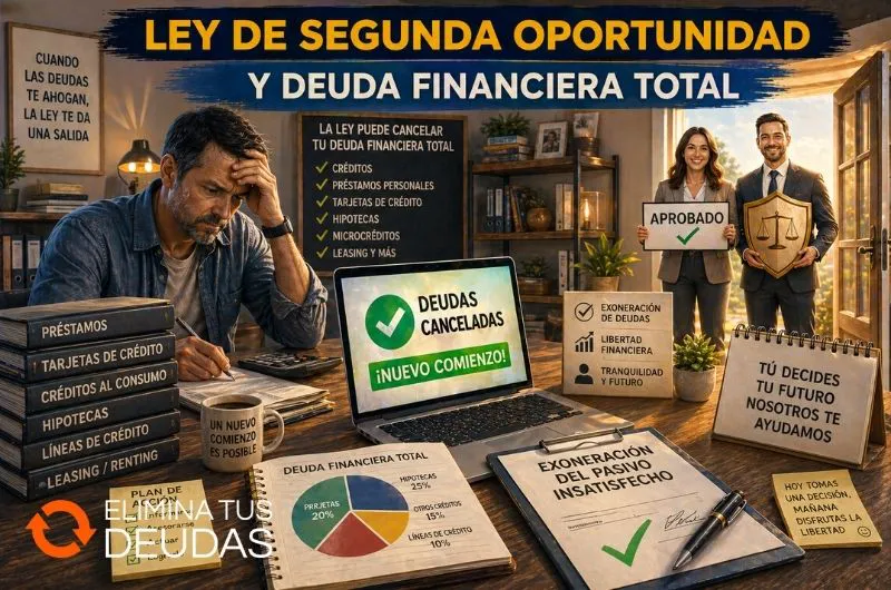 segunda oportunidad deuda total