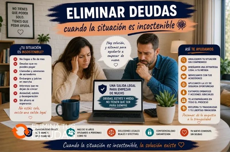 situación financiera insostenible