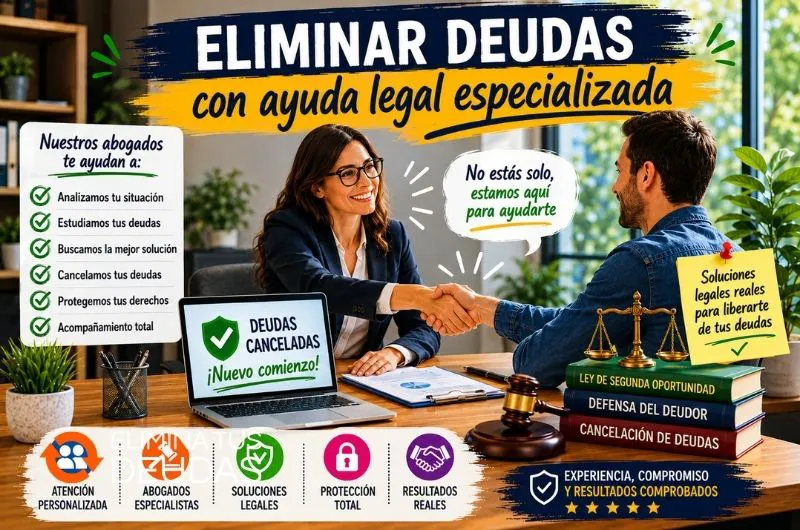 Eliminar deudas con ayuda legal especializada