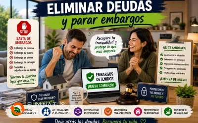 Eliminar deudas y parar embargos