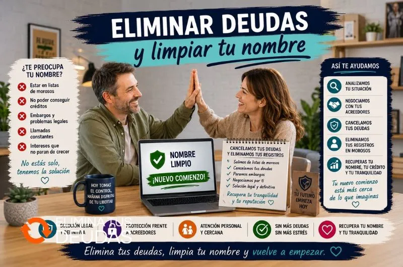 limpiar nombre deudas
