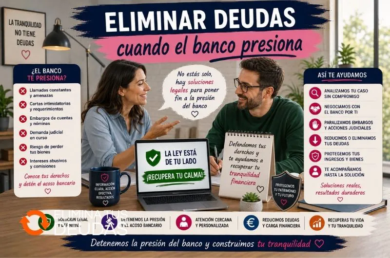 presión bancaria deudas