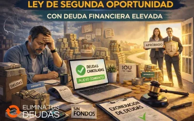 Ley de Segunda Oportunidad con deuda financiera elevada