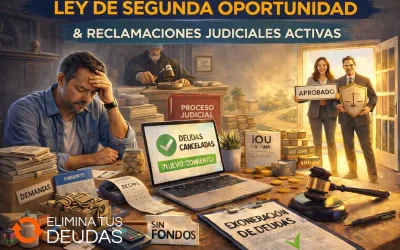 Ley de Segunda Oportunidad y reclamaciones judiciales activas