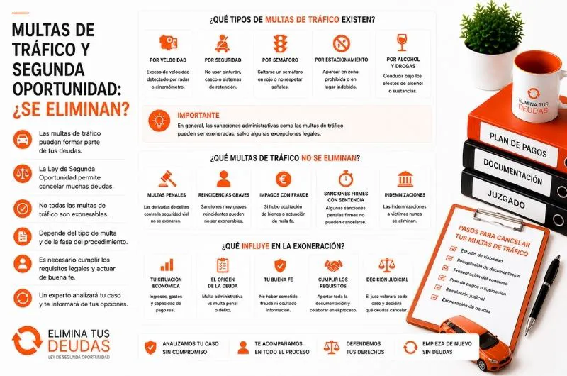multas tráfico segunda oportunidad