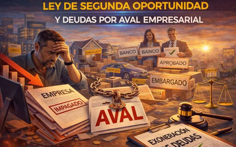 Ley de Segunda Oportunidad y deudas por aval empresarial