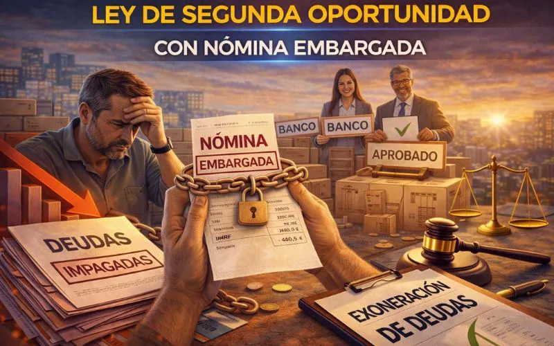 Ley de Segunda Oportunidad con nómina embargada