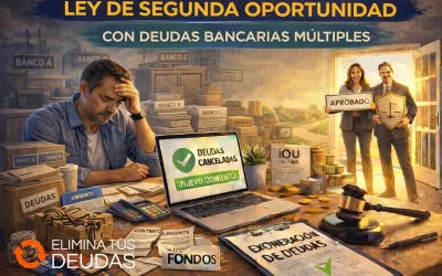Ley de Segunda Oportunidad con deudas bancarias múltiples