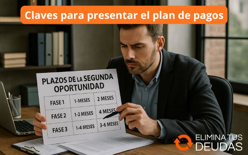 Plazos del proceso de Segunda Oportunidad