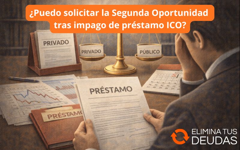 ¿Puedo solicitar la Segunda Oportunidad tras impago de préstamo ICO?